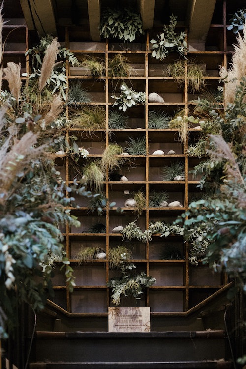 scénographie florale salon du mariage
