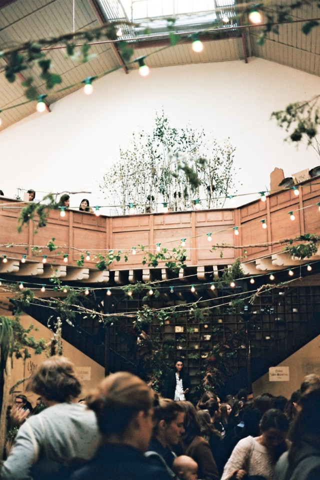 scénographie florale salon du mariage