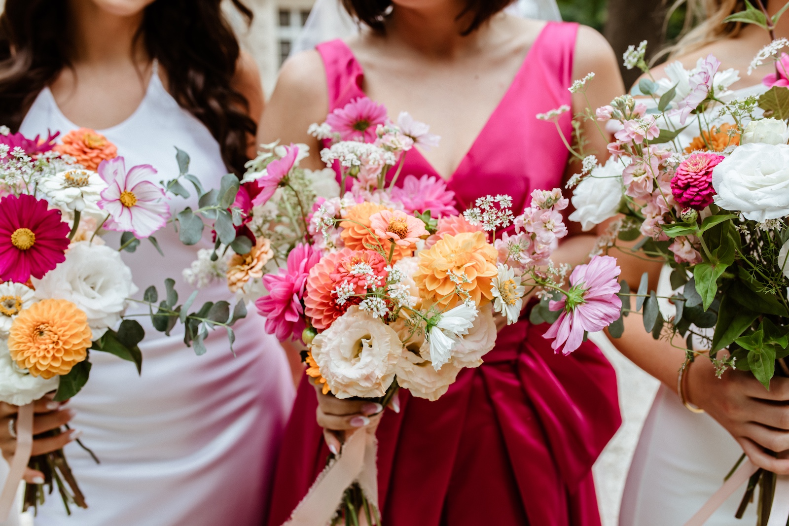 pink paradise wedding florist in france