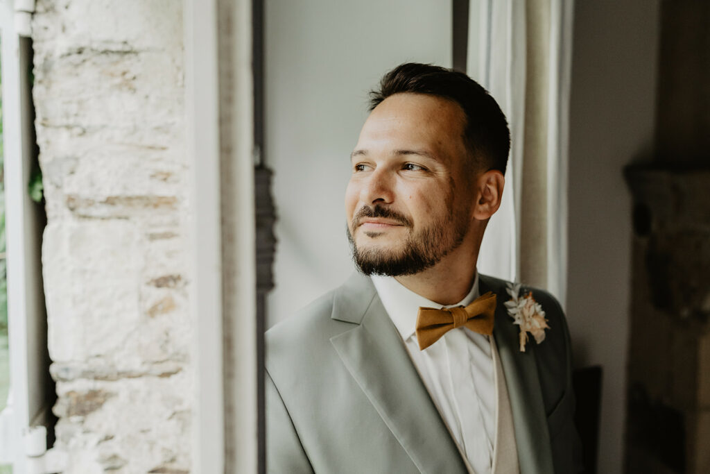 Accessoire de mariage - boutonnière sur mesure