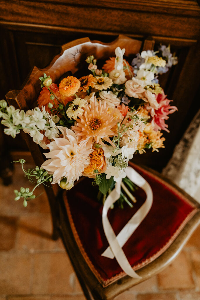 bouquet de mariée - fleuriste mariage angers