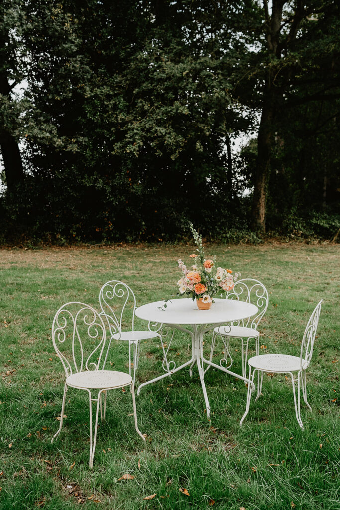 cocktail dinatoire réception mariage - fleuriste